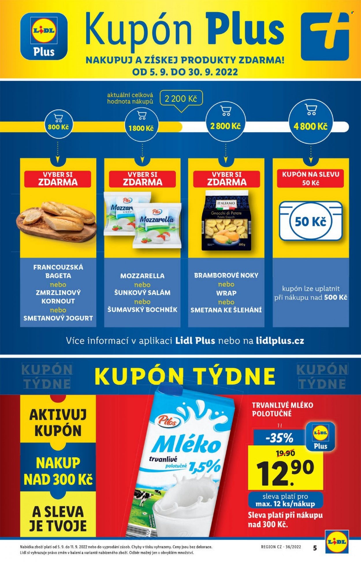 Leták Lidl - 5.9.2022 - 11.9.2022. Strana 5