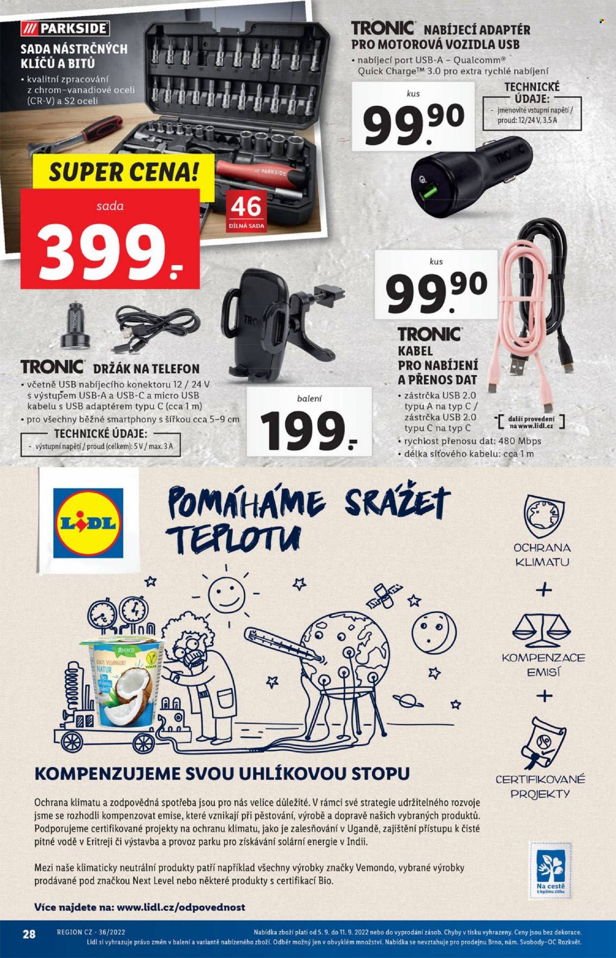 Leták Lidl - 5.9.2022 - 11.9.2022. Strana 28