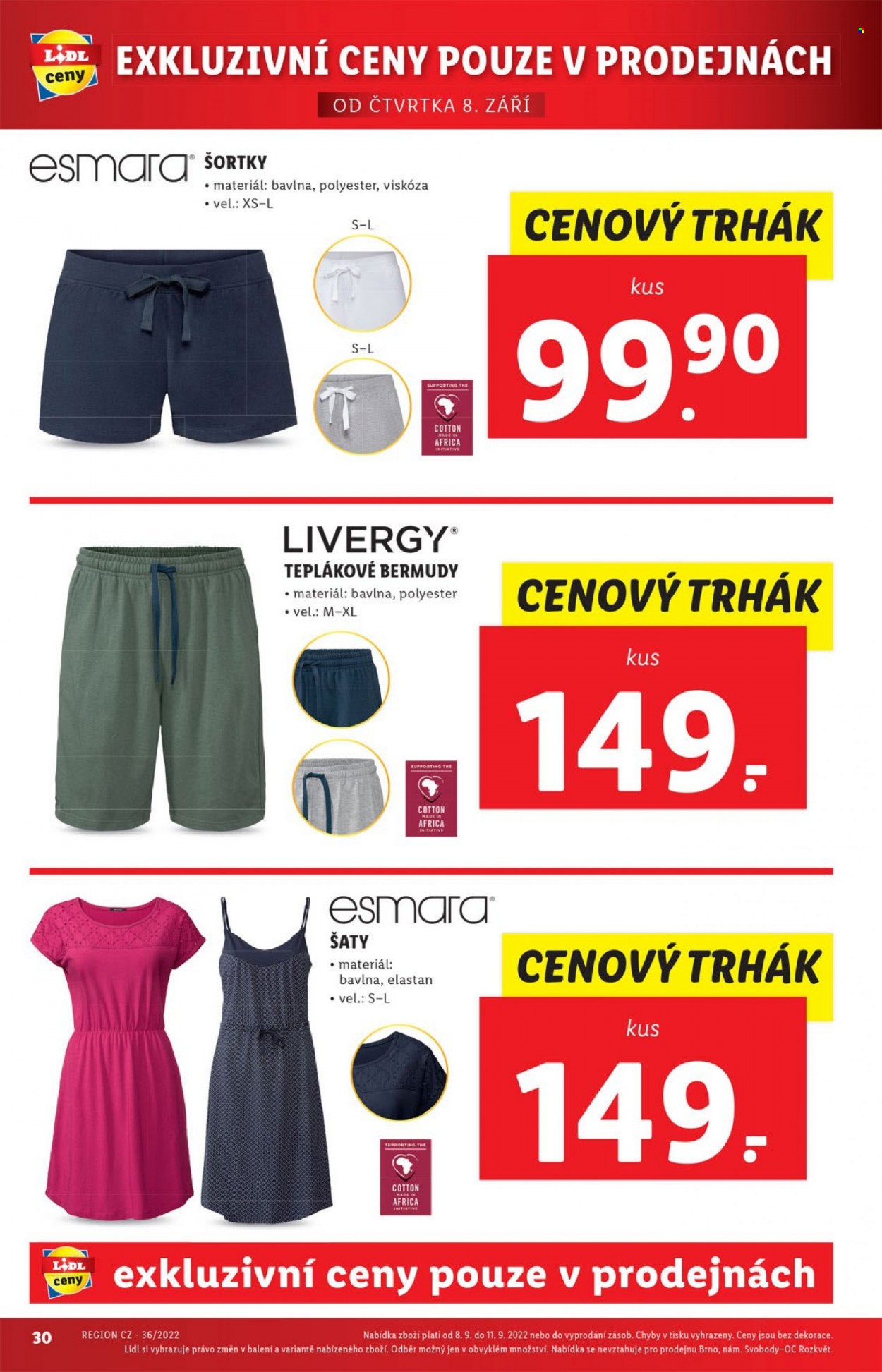 Leták Lidl - 5.9.2022 - 11.9.2022. Strana 30