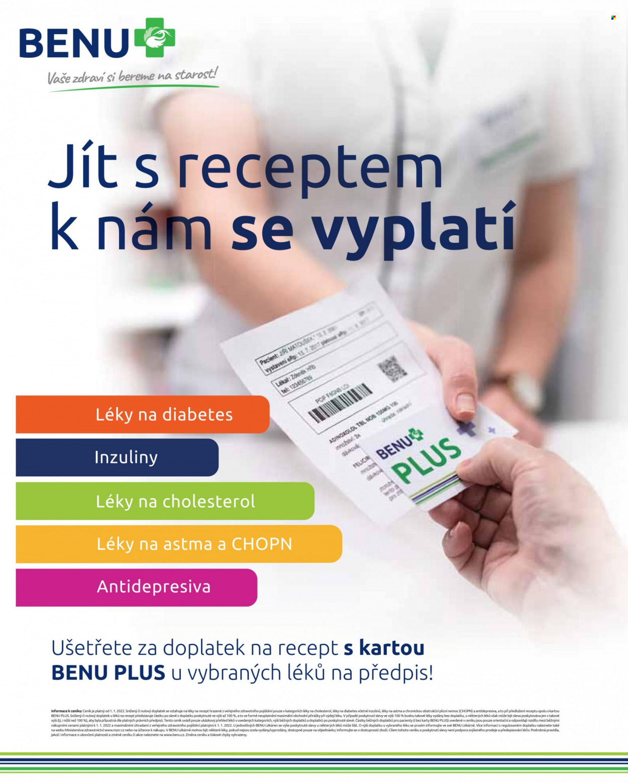 Leták BENU Lékárna - 1.9.2022 - 30.9.2022. Strana 9