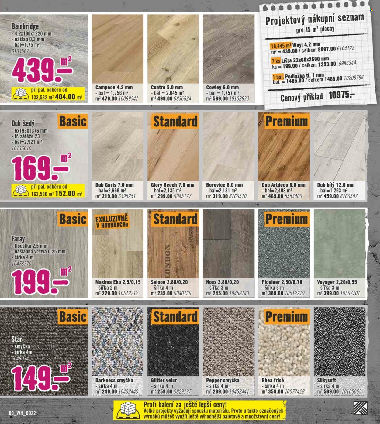 Leták HORNBACH - 1.9.2022 - 14.9.2022. Strana 9