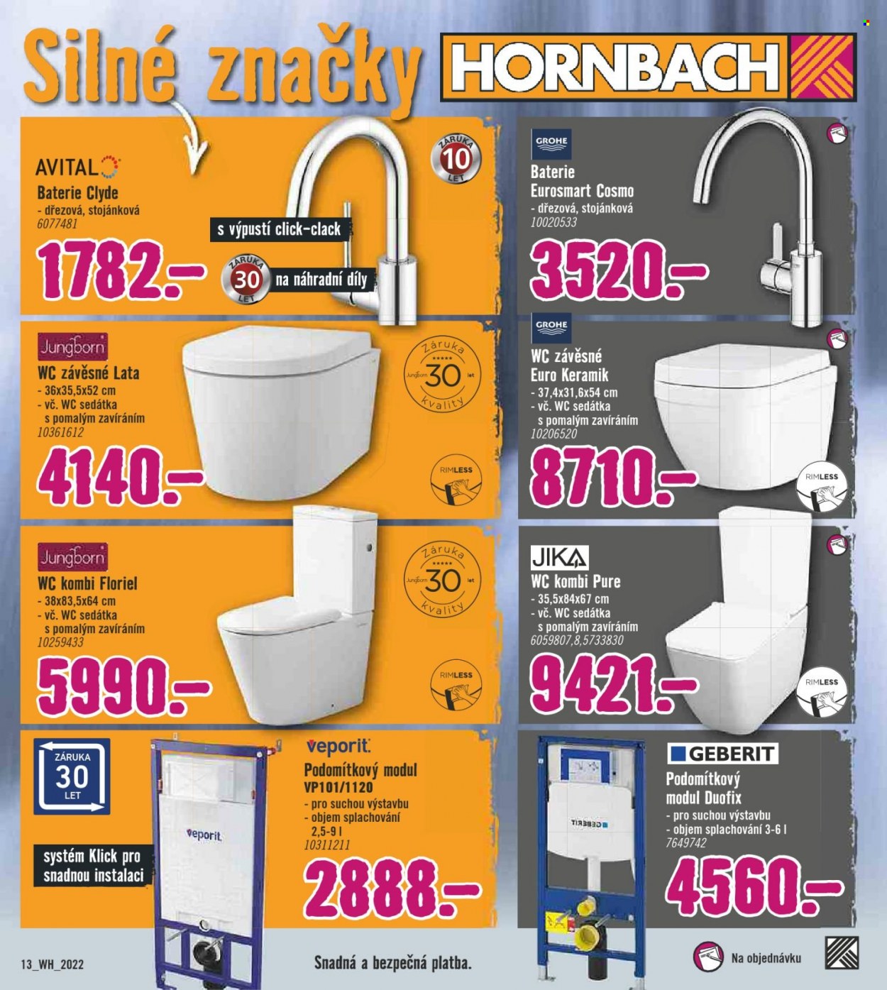 Leták HORNBACH - 1.9.2022 - 14.9.2022. Strana 13