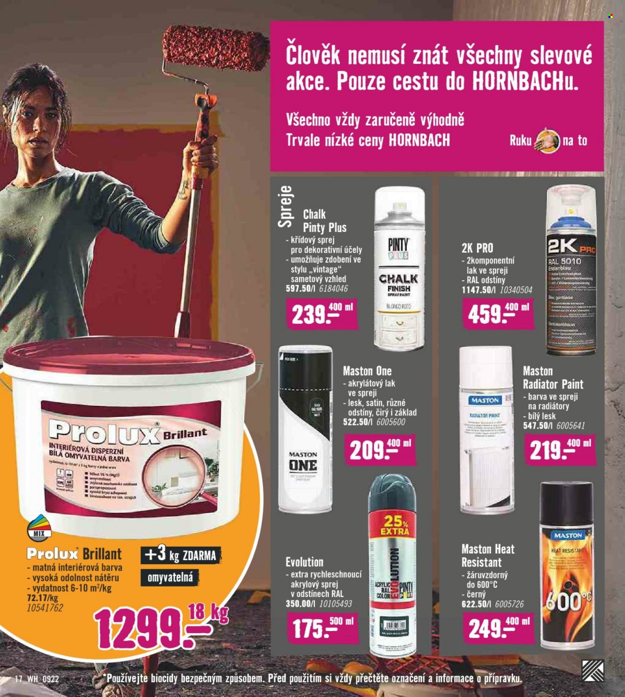 Leták HORNBACH - 1.9.2022 - 14.9.2022. Strana 17
