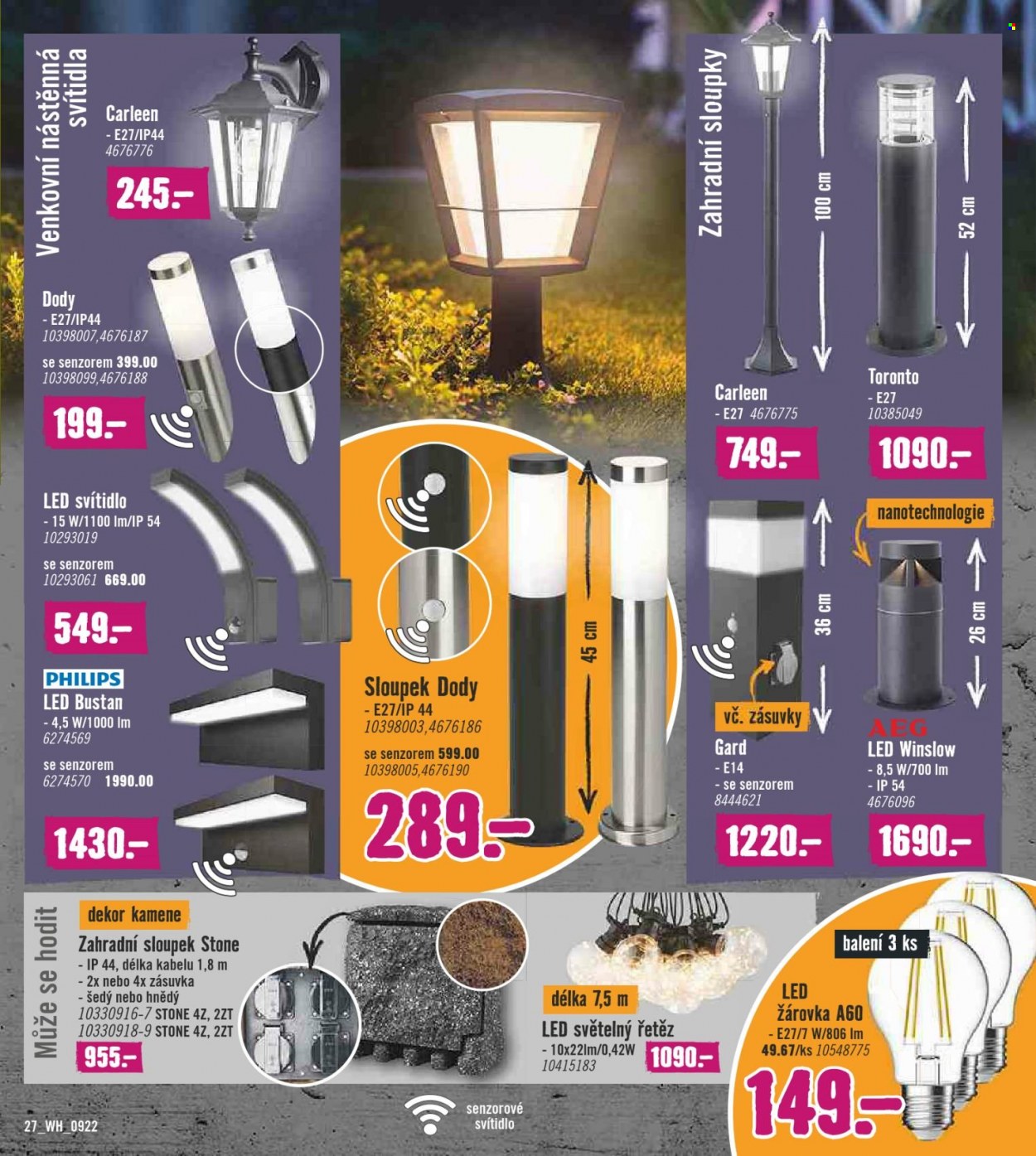 Leták HORNBACH - 1.9.2022 - 14.9.2022. Strana 27