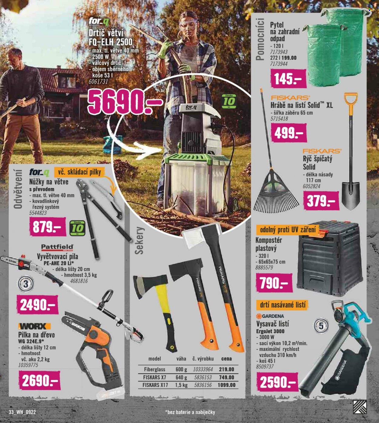 Leták HORNBACH - 1.9.2022 - 14.9.2022. Strana 33