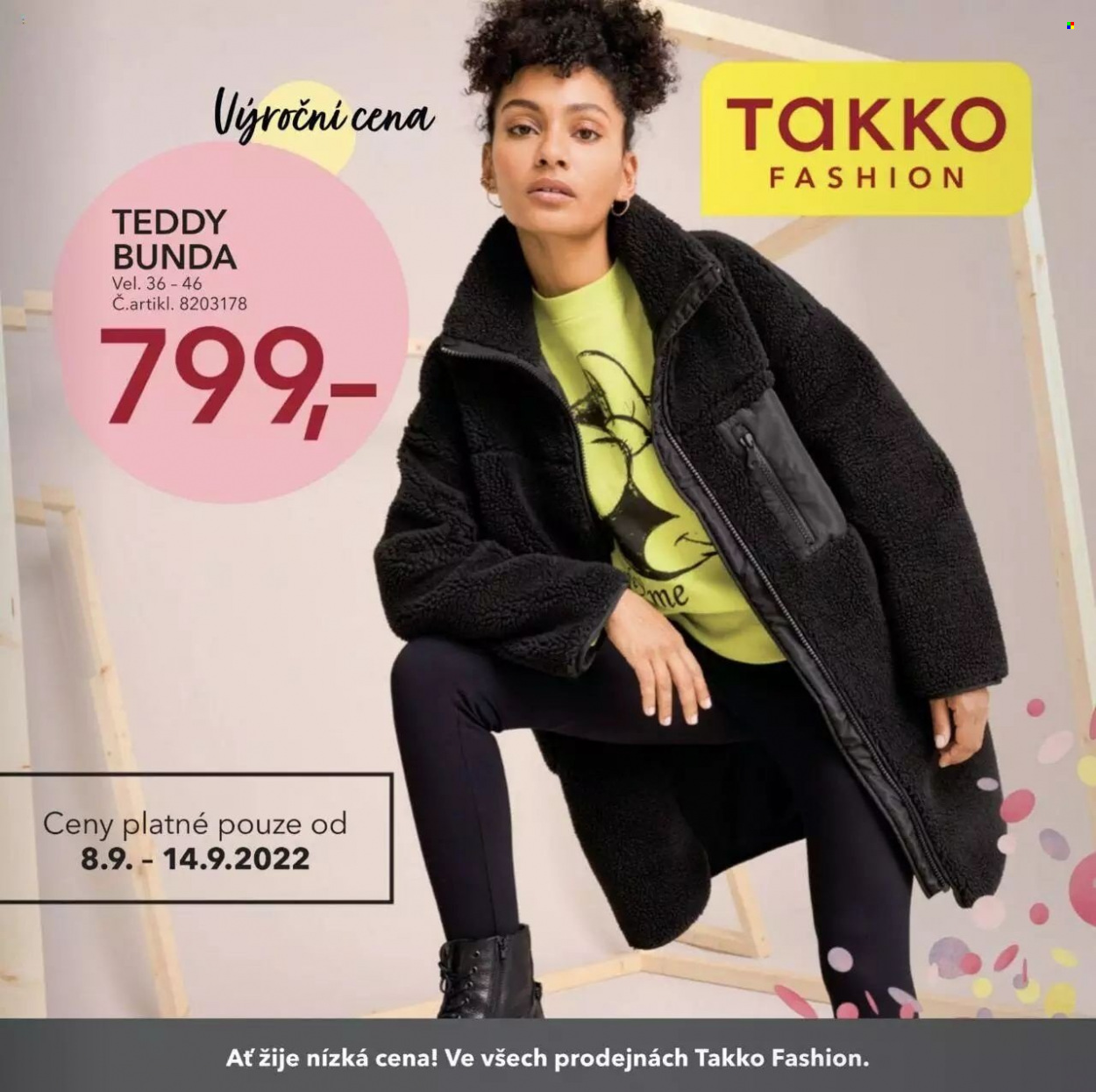 Leták Takko - 8.9.2022 - 14.9.2022. Strana 1