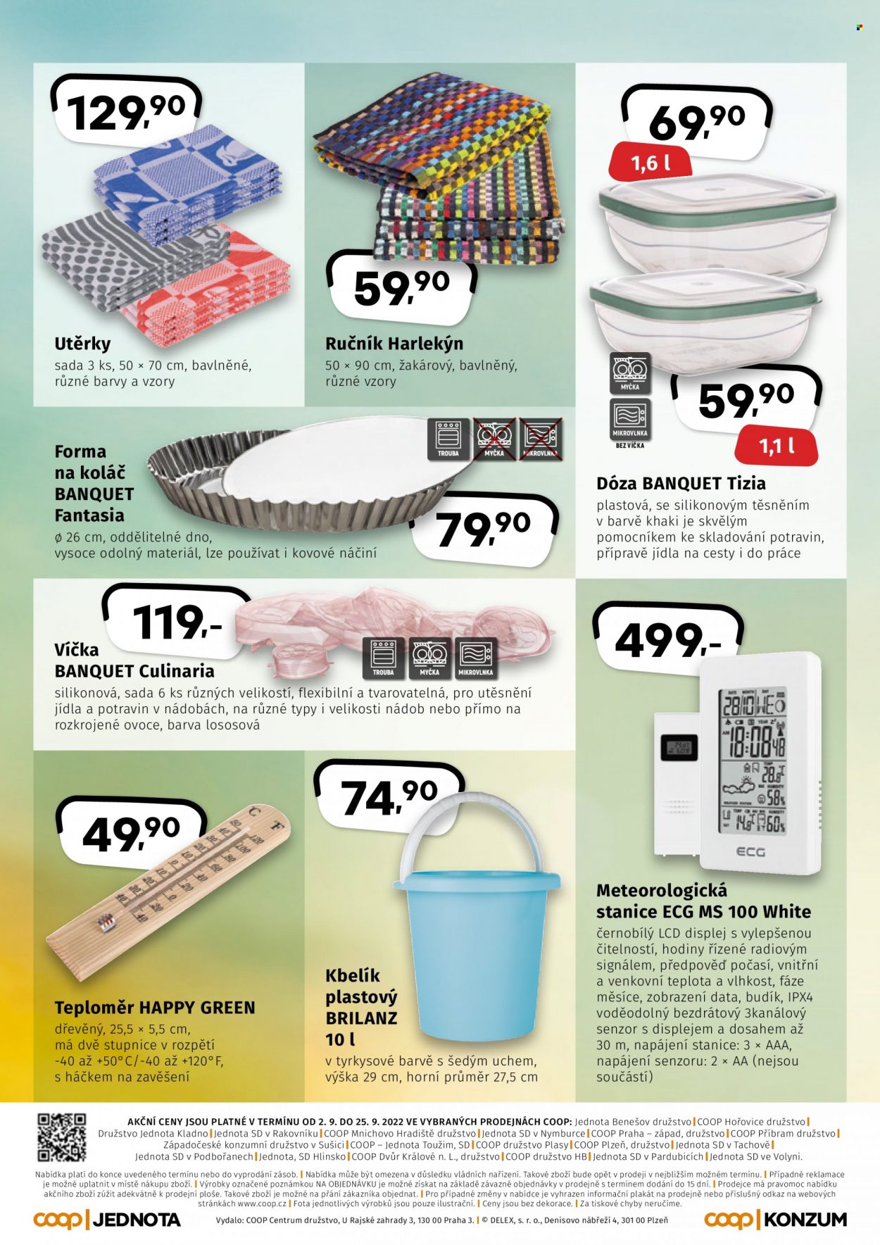 Leták Konzum - 2.9.2022 - 25.9.2022. Strana 6