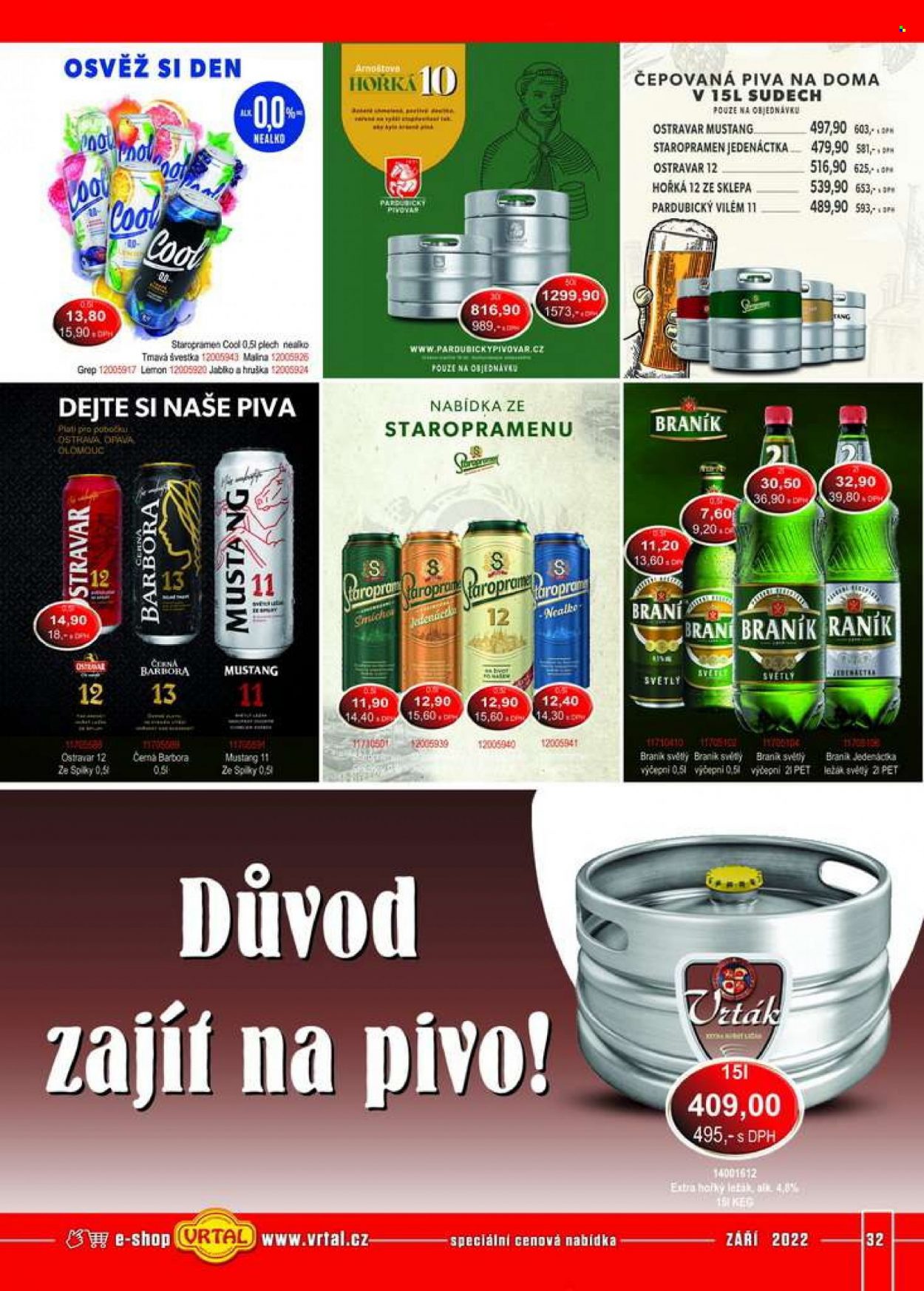 Leták Vrtal - 1.9.2022 - 30.9.2022. Strana 32