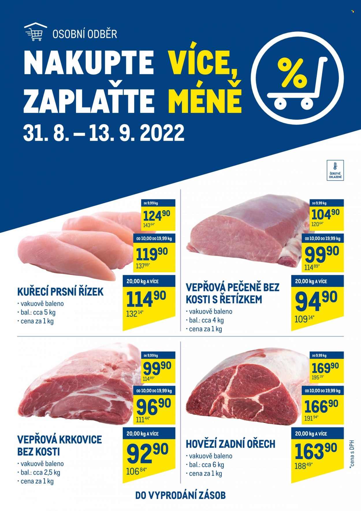 Leták MAKRO - 31.8.2022 - 13.9.2022. Strana 1