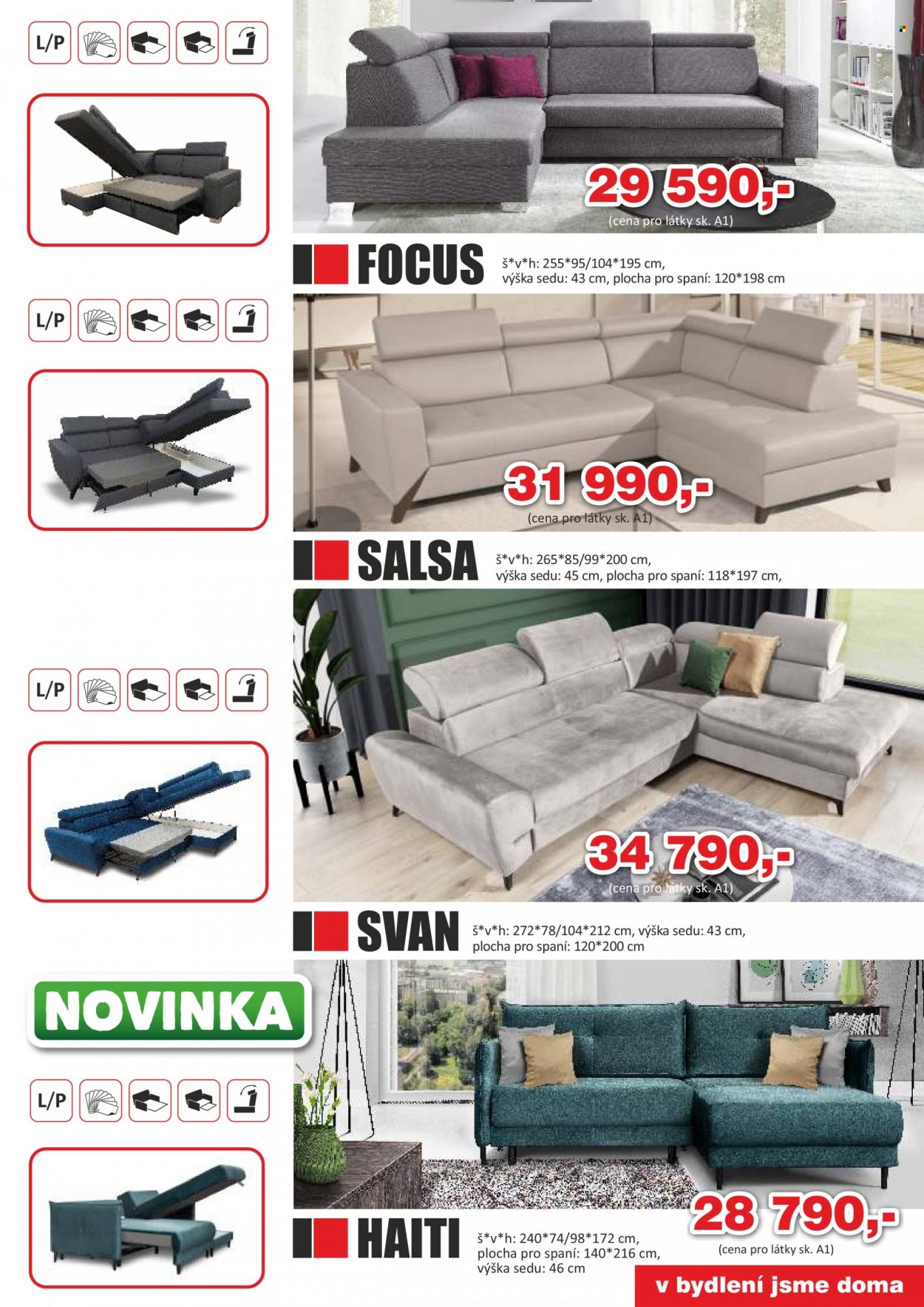 Leták Nábytek Jamall - 1.6.2022 - 30.9.2022. Strana 9