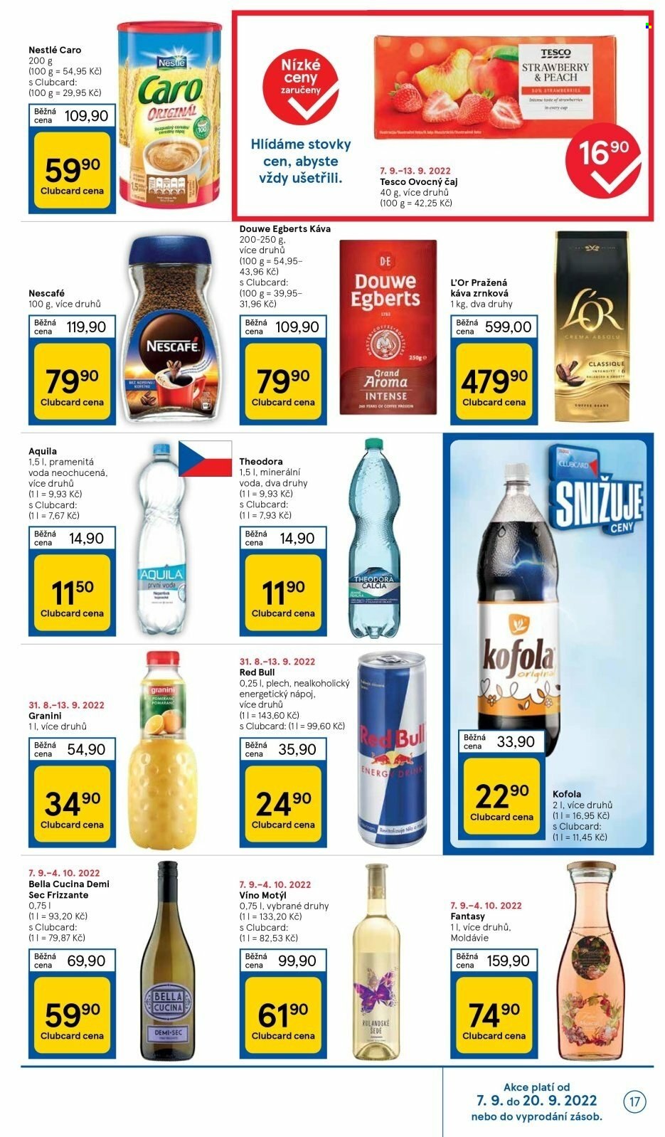 Leták TESCO - 7.9.2022 - 13.9.2022. Strana 17