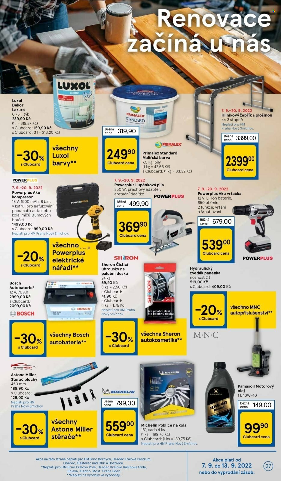 Leták TESCO - 7.9.2022 - 13.9.2022. Strana 27