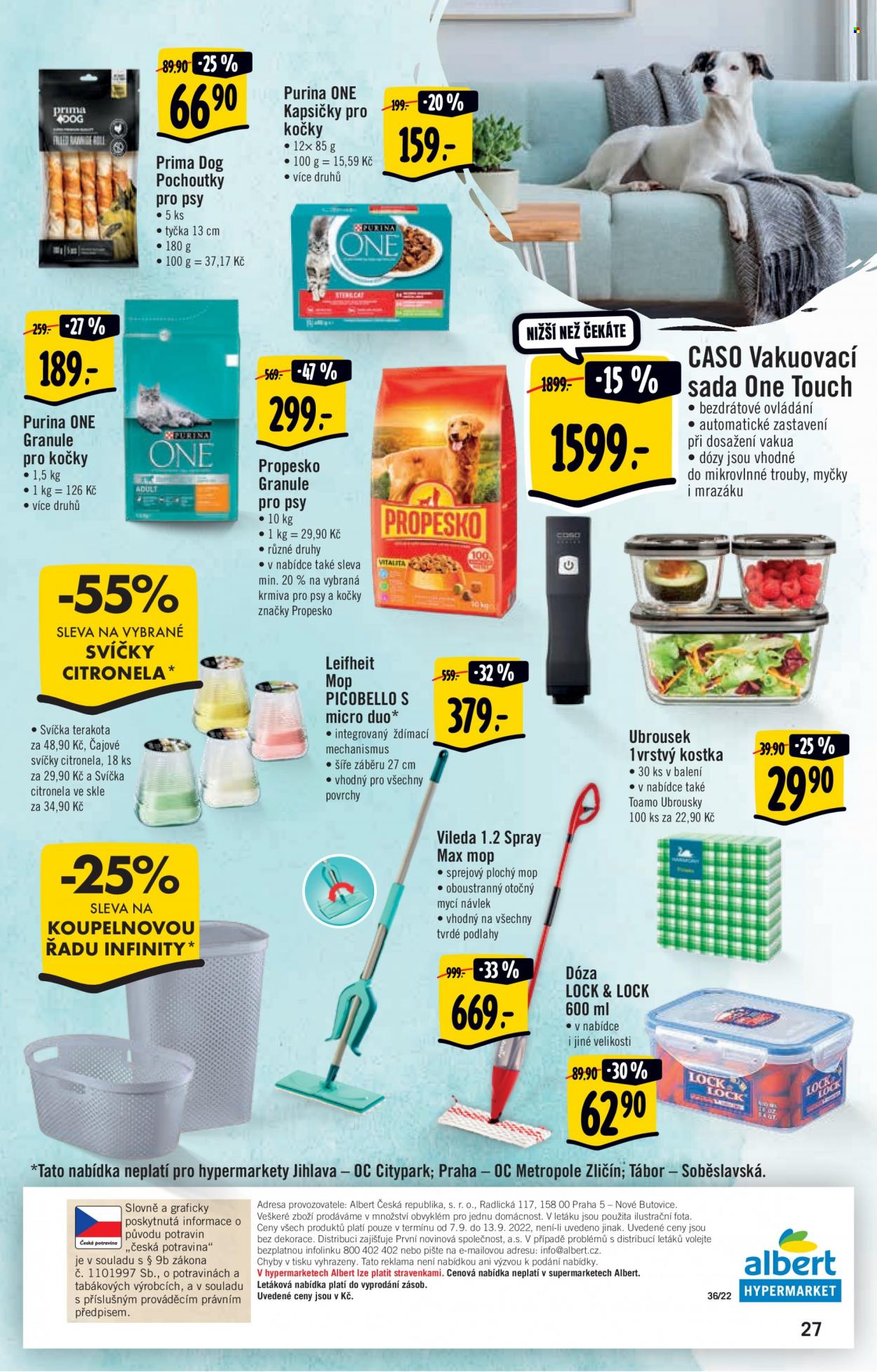 Leták Albert Hypermarket - 7.9.2022 - 13.9.2022. Strana 27