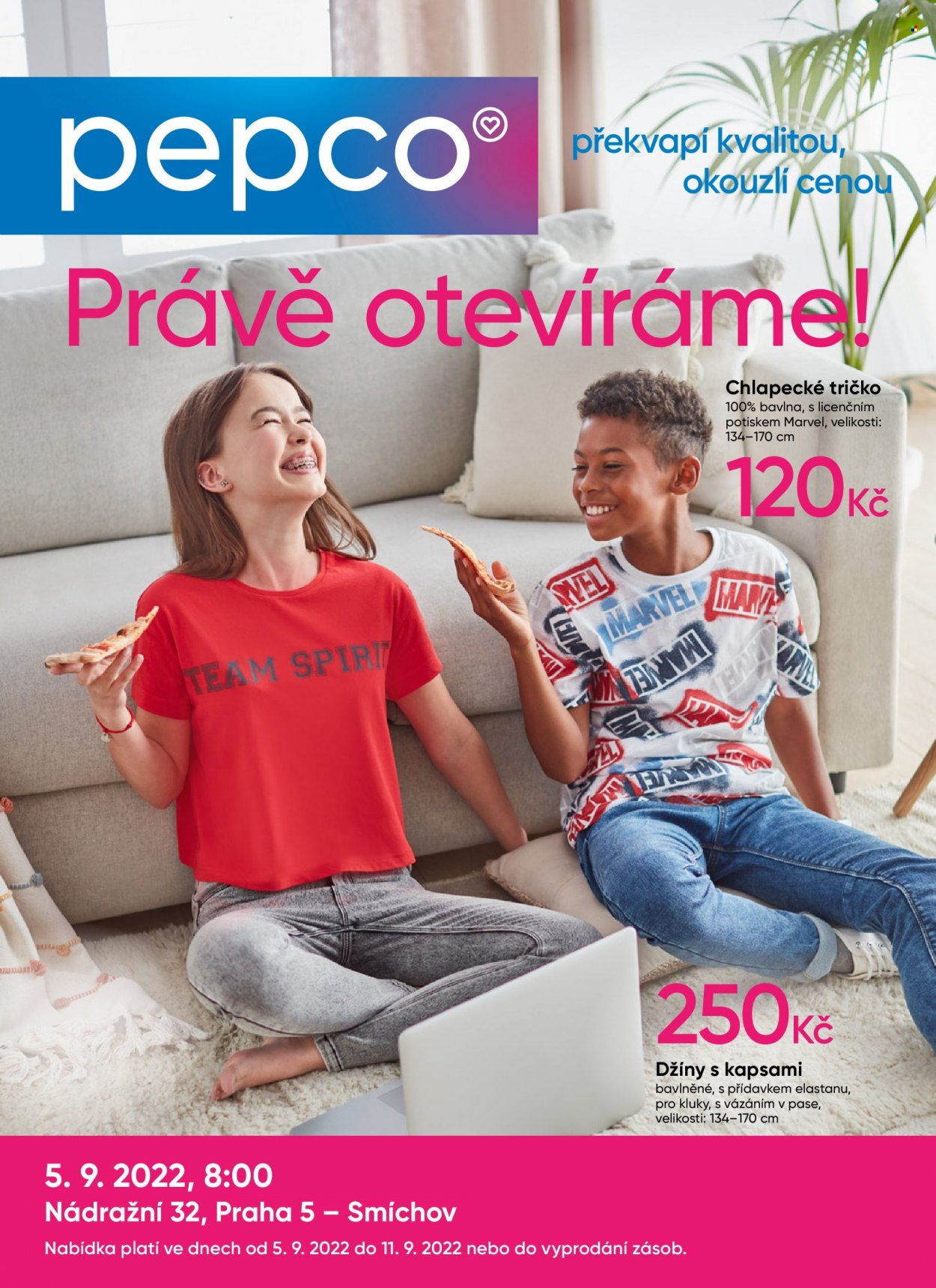 Leták PEPCO - 5.9.2022 - 11.9.2022. Strana 1
