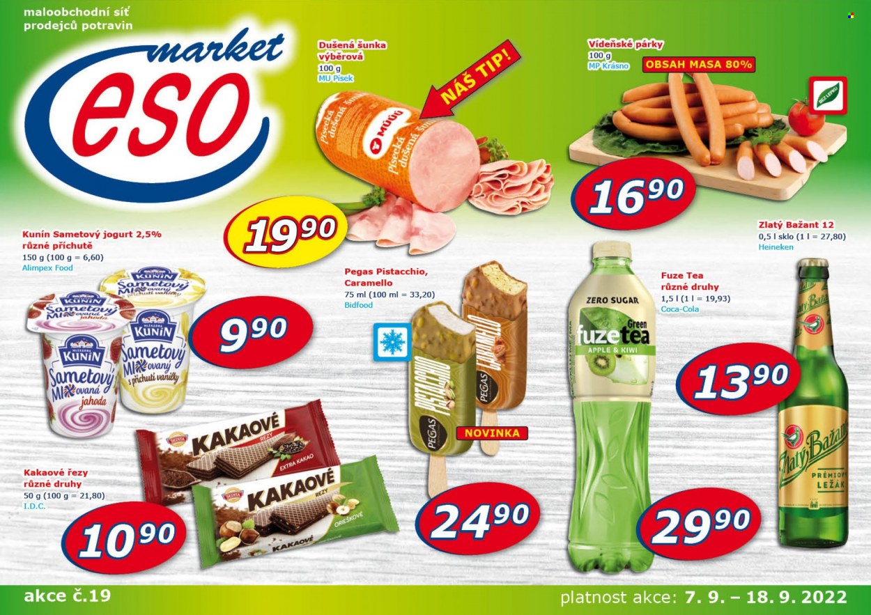 Leták ESO MARKET - 7.9.2022 - 18.9.2022. Strana 1