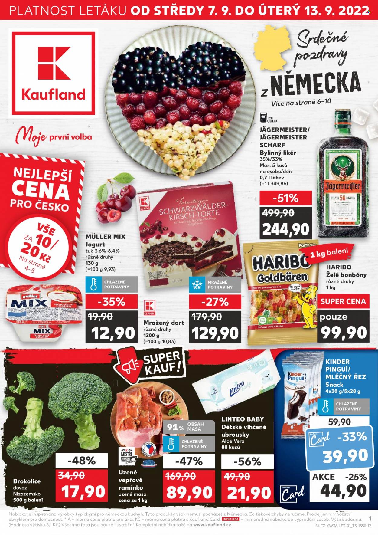 Leták Kaufland - 7.9.2022 - 13.9.2022. Strana 1