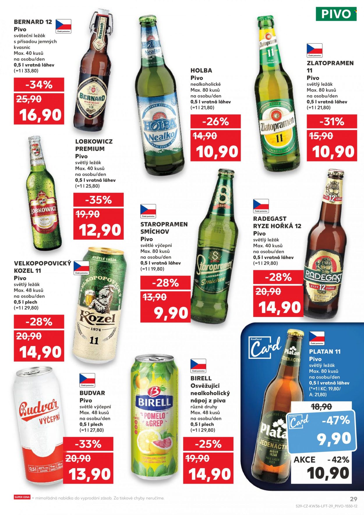 Leták Kaufland - 7.9.2022 - 13.9.2022. Strana 29