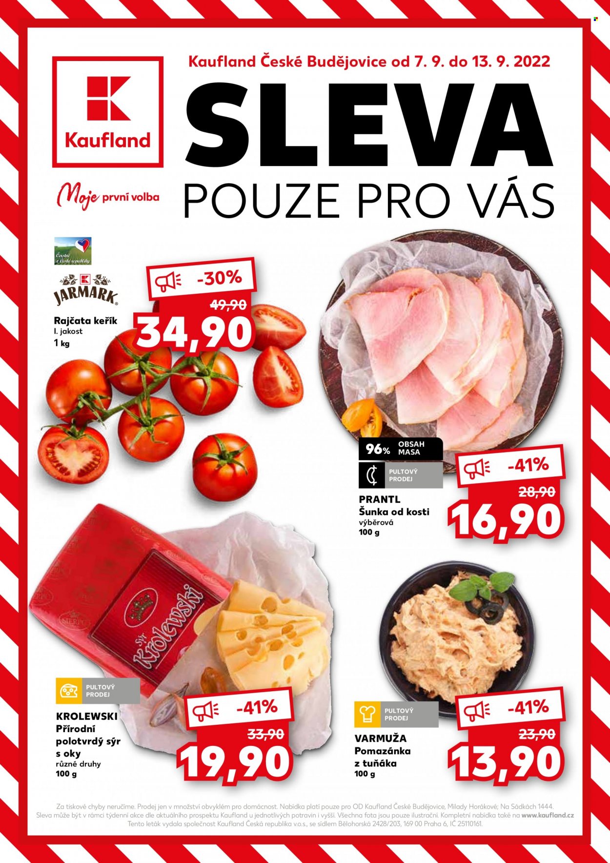 Leták Kaufland - 7.9.2022 - 13.9.2022. Strana 1