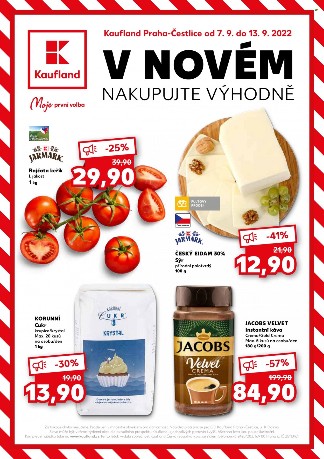 Leták Kaufland - 7.9.2022 - 13.9.2022. Strana 1