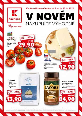 Leták Kaufland - 7.9.2022 - 13.9.2022.