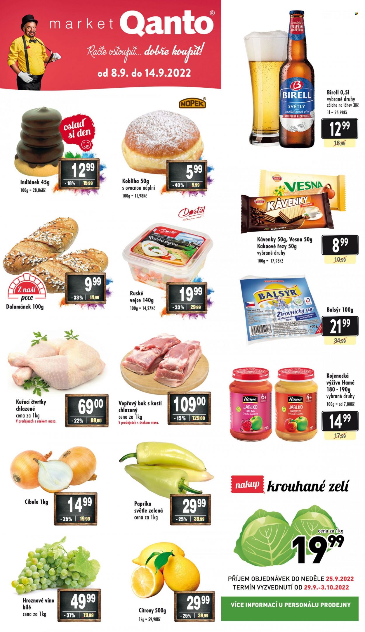 Leták Qanto market - 8.9.2022 - 14.9.2022. Strana 1