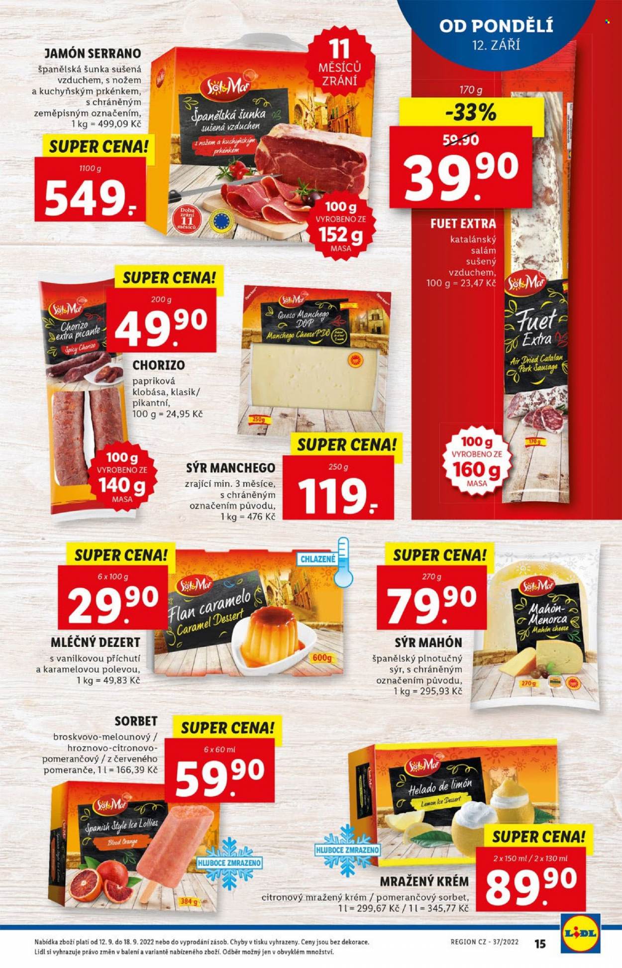 Leták Lidl - 12.9.2022 - 18.9.2022. Strana 15