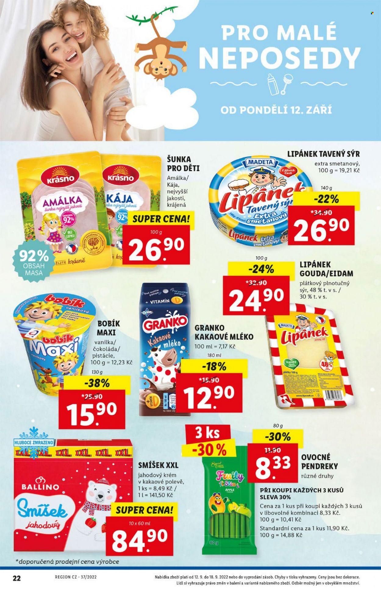 Leták Lidl - 12.9.2022 - 18.9.2022. Strana 22