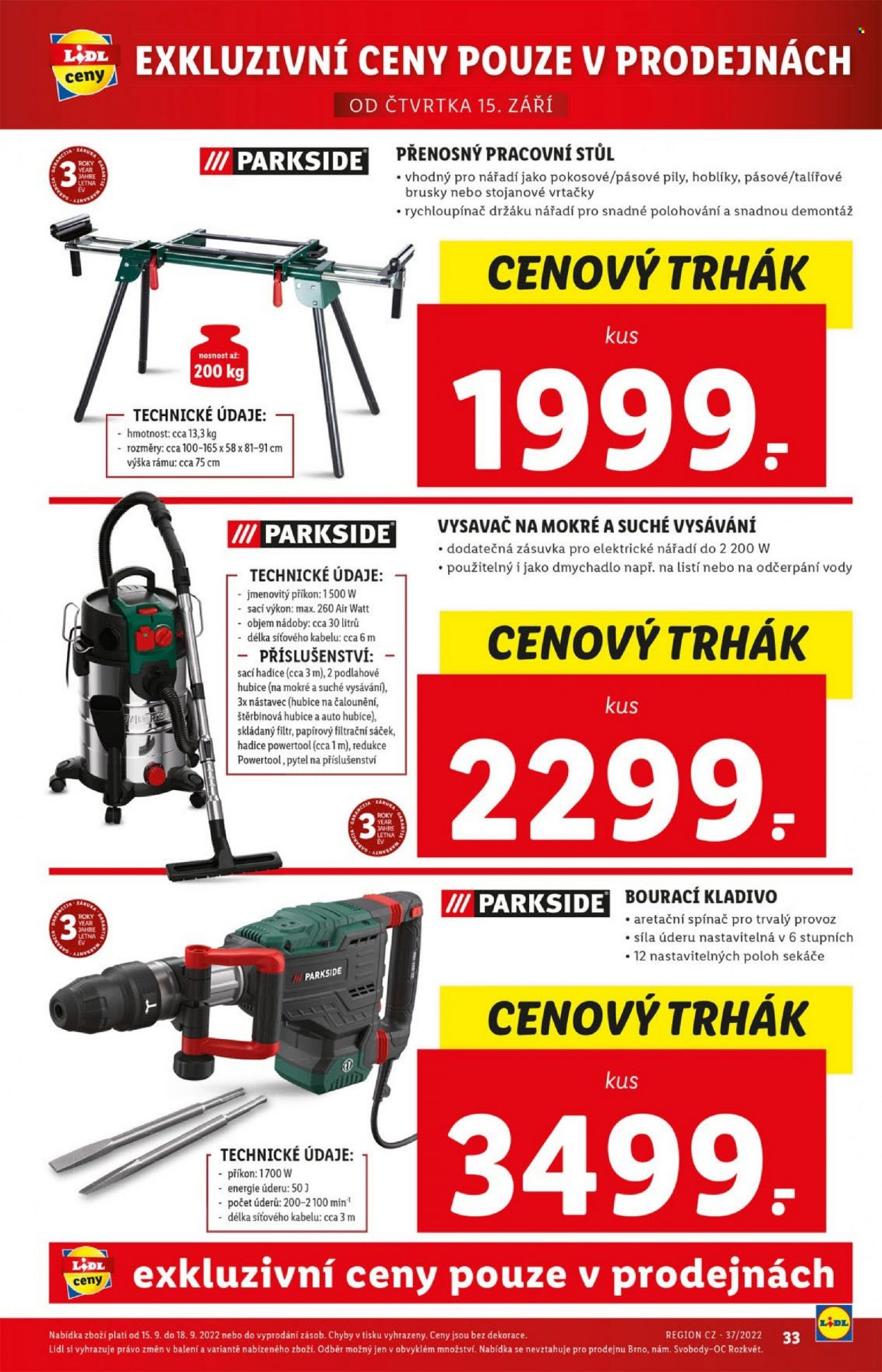 Leták Lidl - 12.9.2022 - 18.9.2022. Strana 33