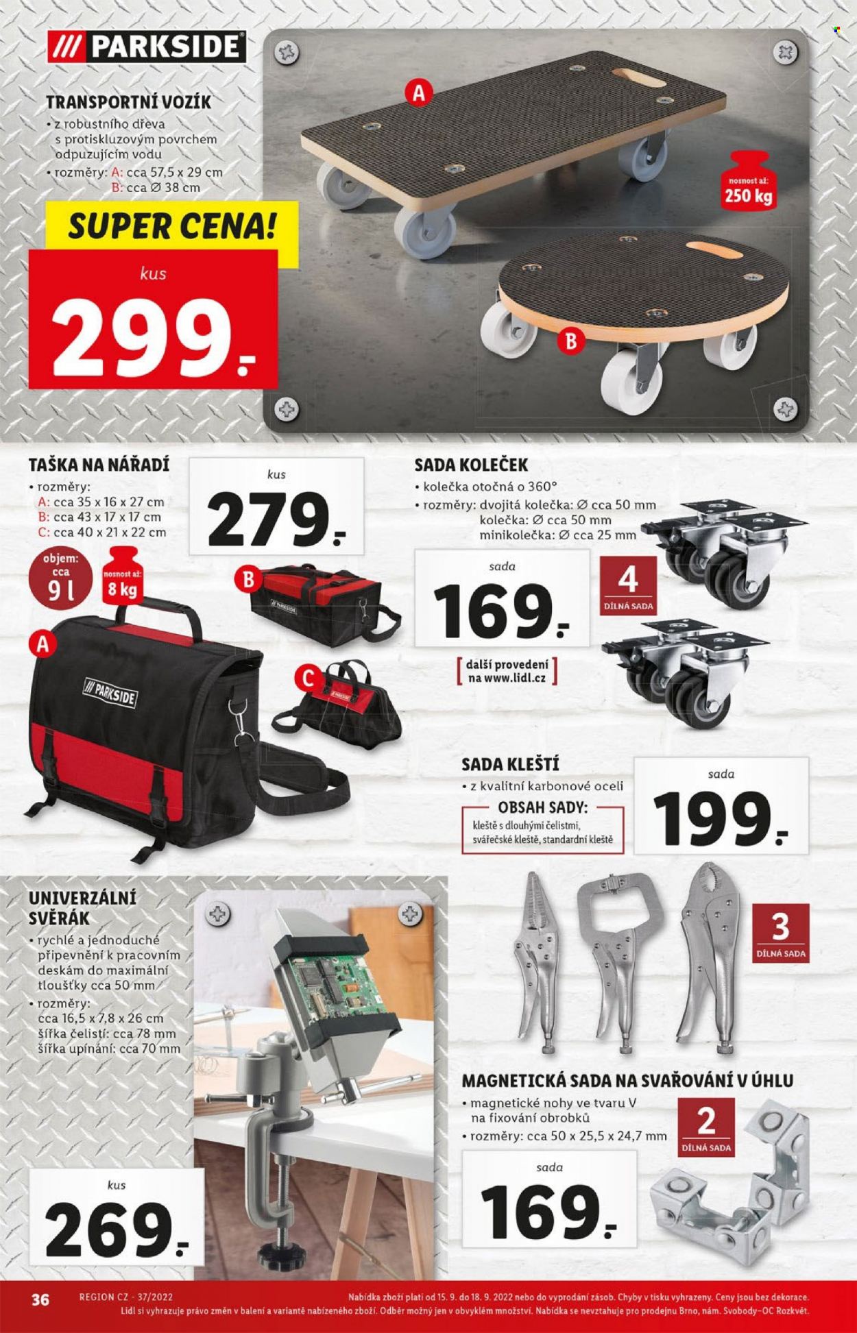 Leták Lidl - 12.9.2022 - 18.9.2022. Strana 36