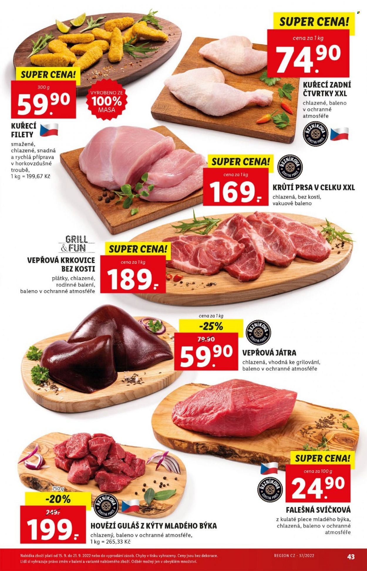 Leták Lidl - 12.9.2022 - 18.9.2022. Strana 43