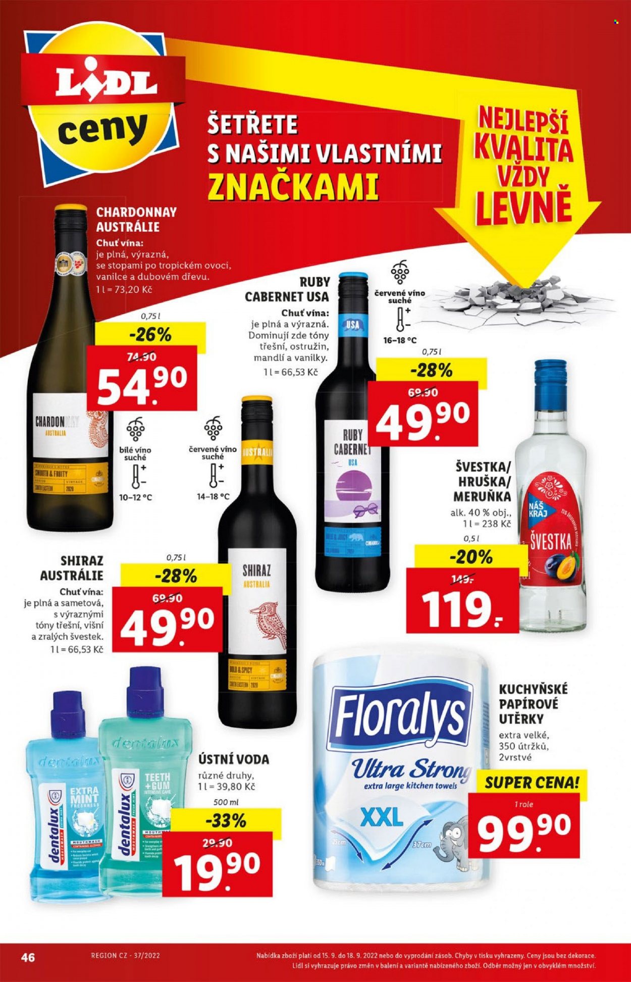 Leták Lidl - 12.9.2022 - 18.9.2022. Strana 46