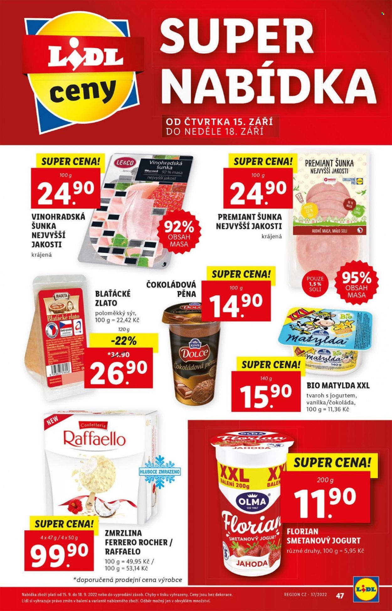 Leták Lidl - 12.9.2022 - 18.9.2022. Strana 47