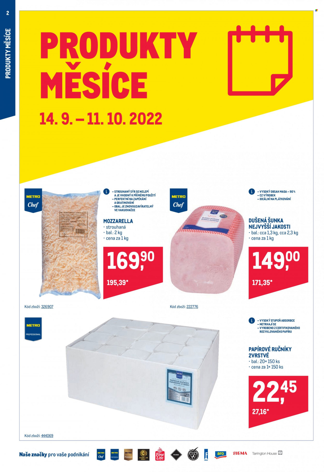 Leták MAKRO - 14.9.2022 - 27.9.2022. Strana 2