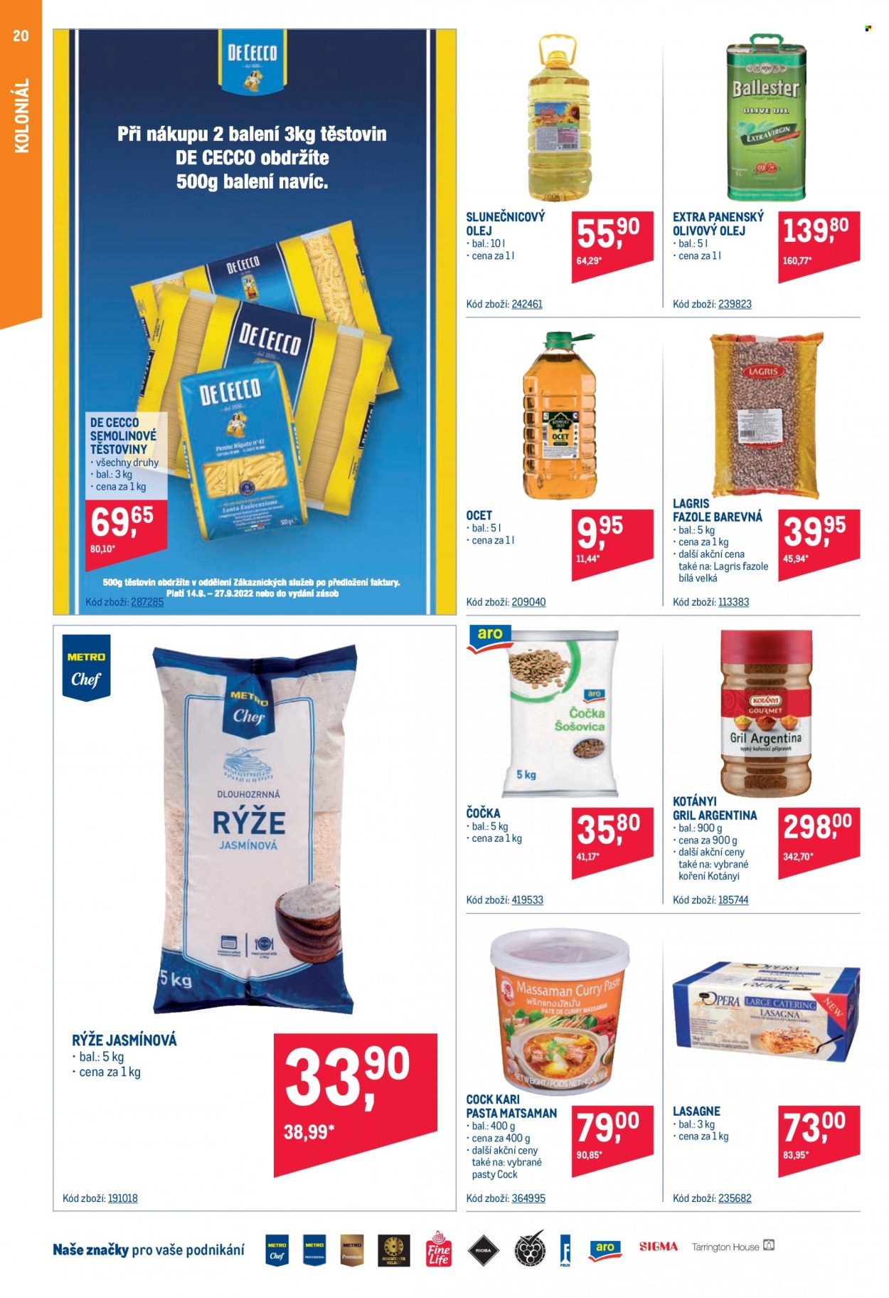 Leták MAKRO - 14.9.2022 - 27.9.2022. Strana 20