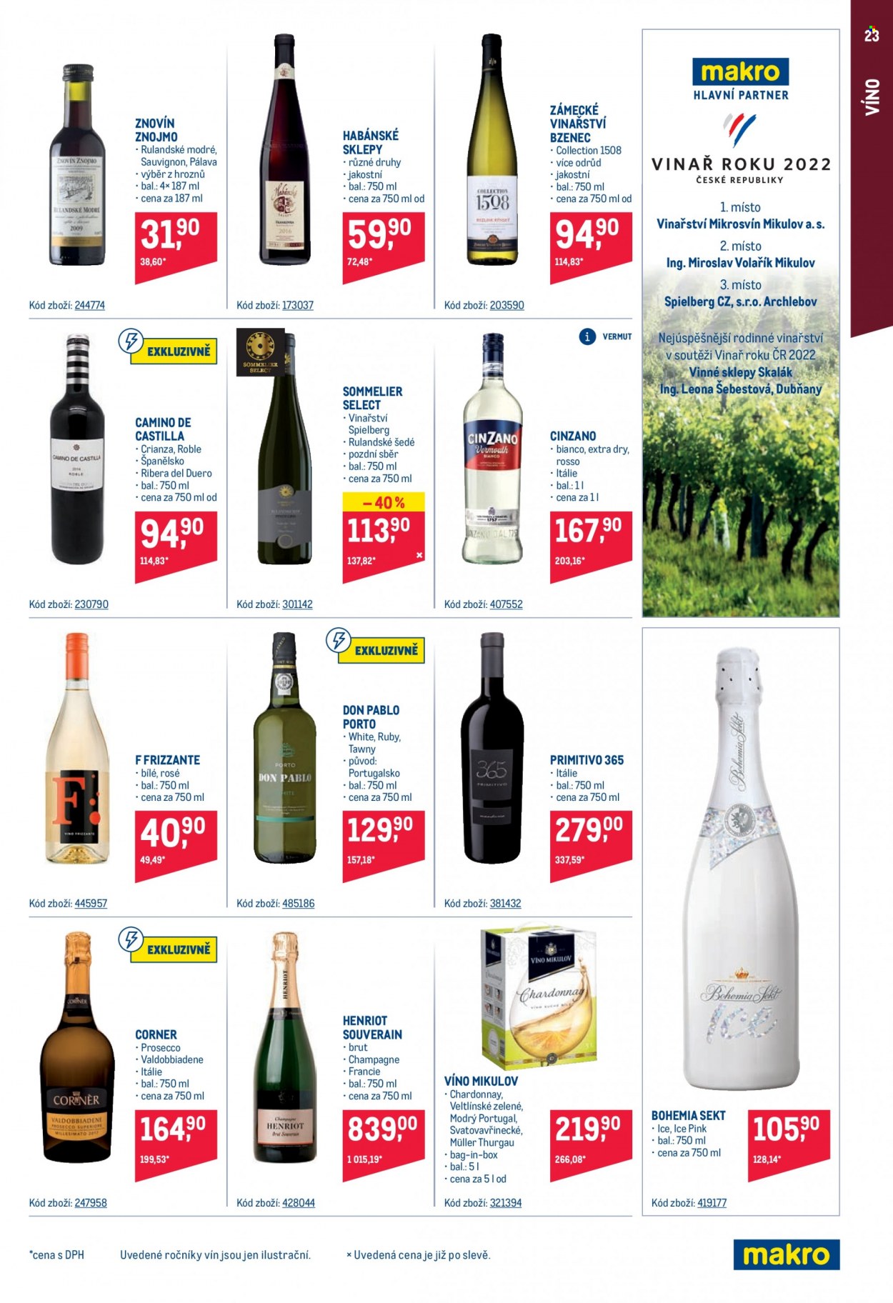Leták MAKRO - 14.9.2022 - 27.9.2022. Strana 23