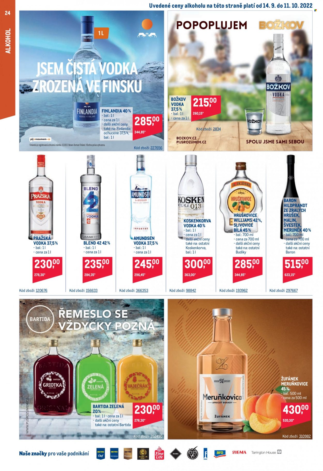 Leták MAKRO - 14.9.2022 - 27.9.2022. Strana 24