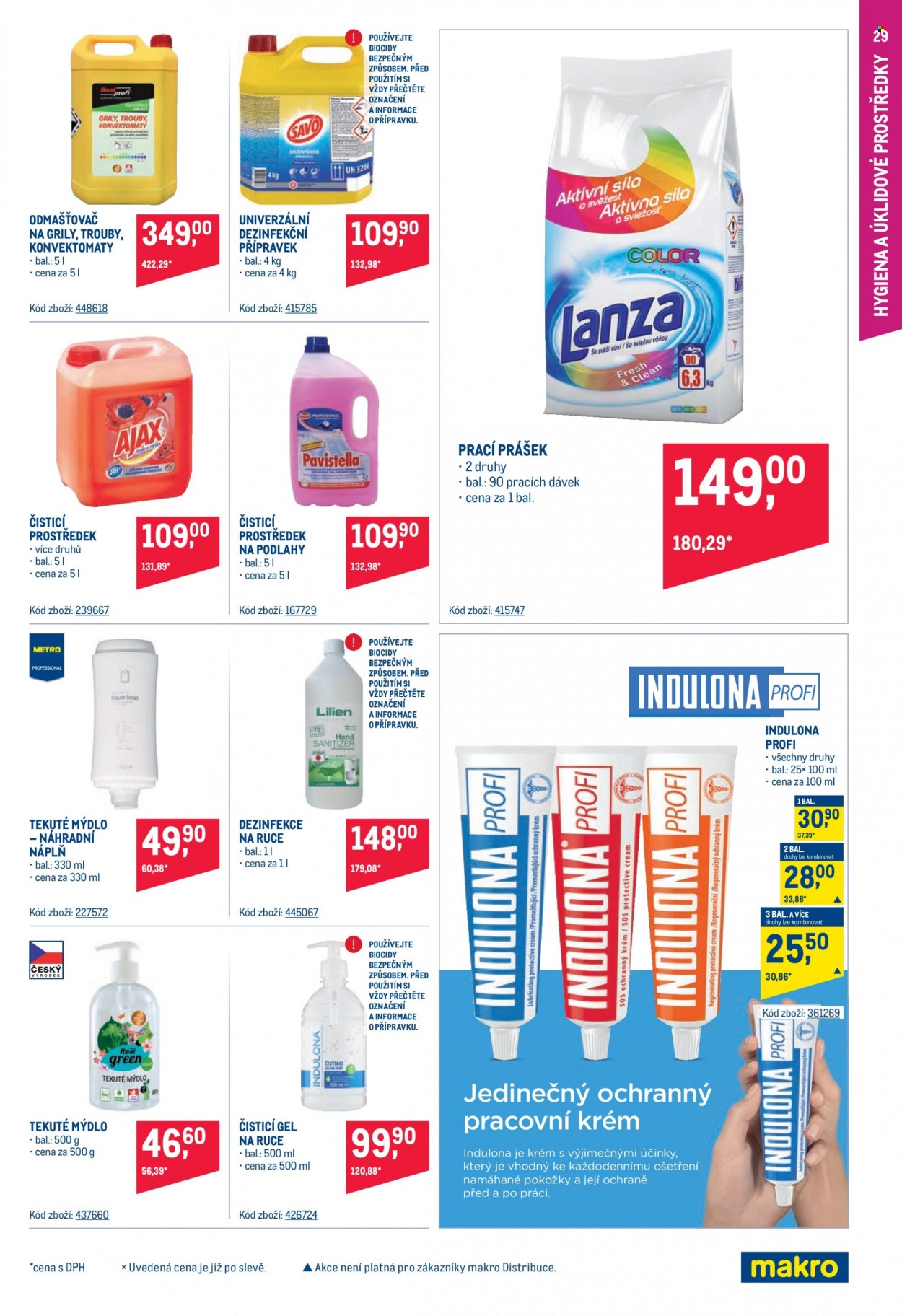 Leták MAKRO - 14.9.2022 - 27.9.2022. Strana 29