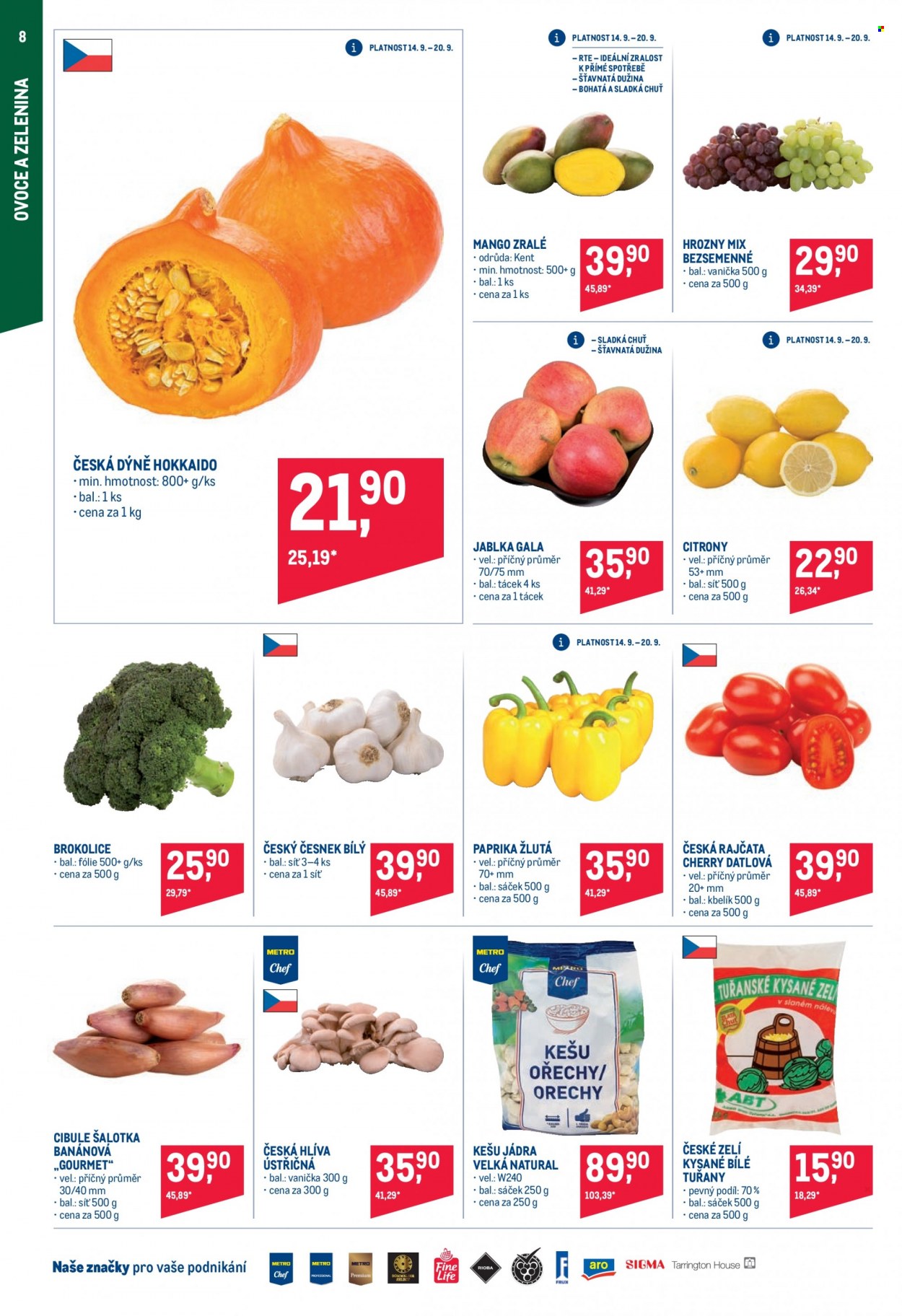 Leták MAKRO - 14.9.2022 - 27.9.2022. Strana 8