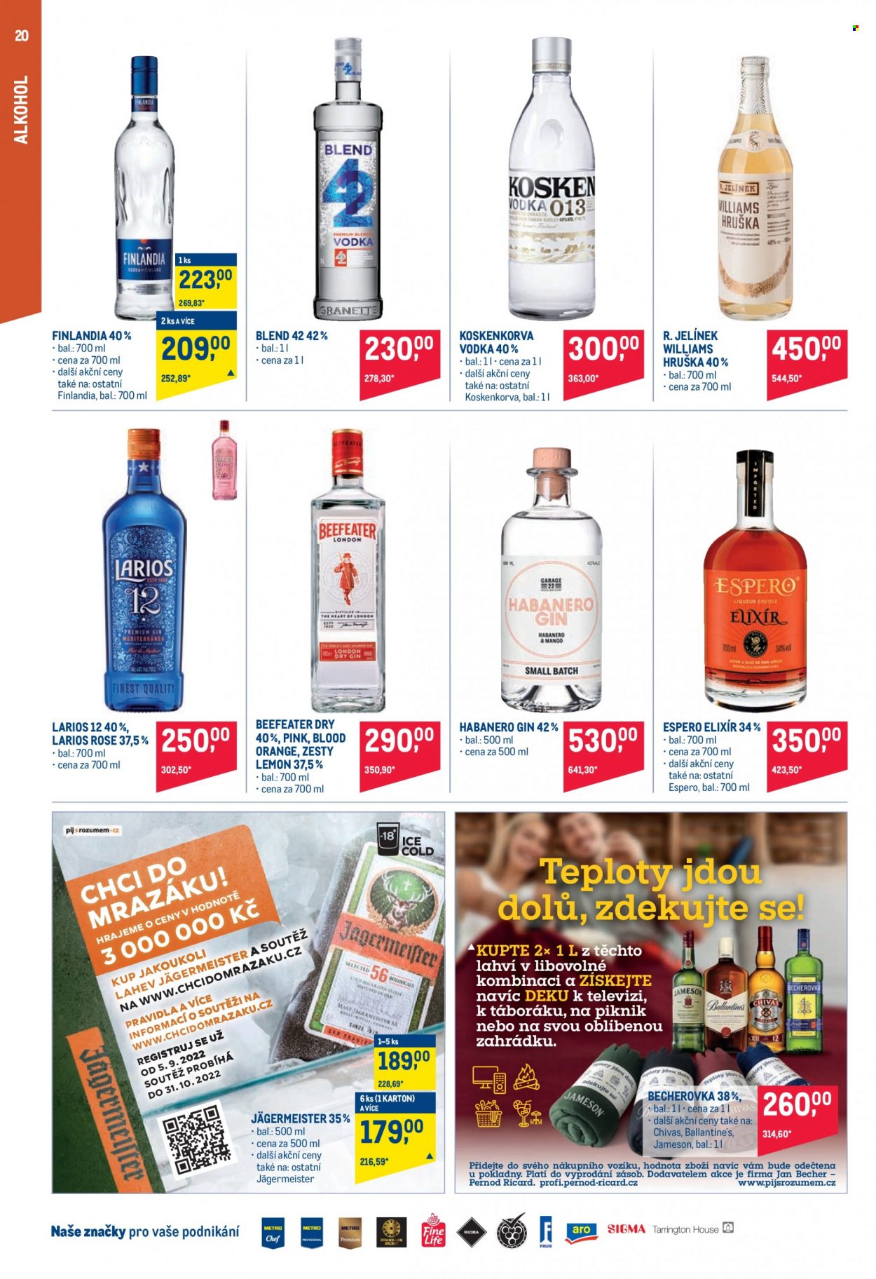 Leták MAKRO - 14.9.2022 - 27.9.2022. Strana 20
