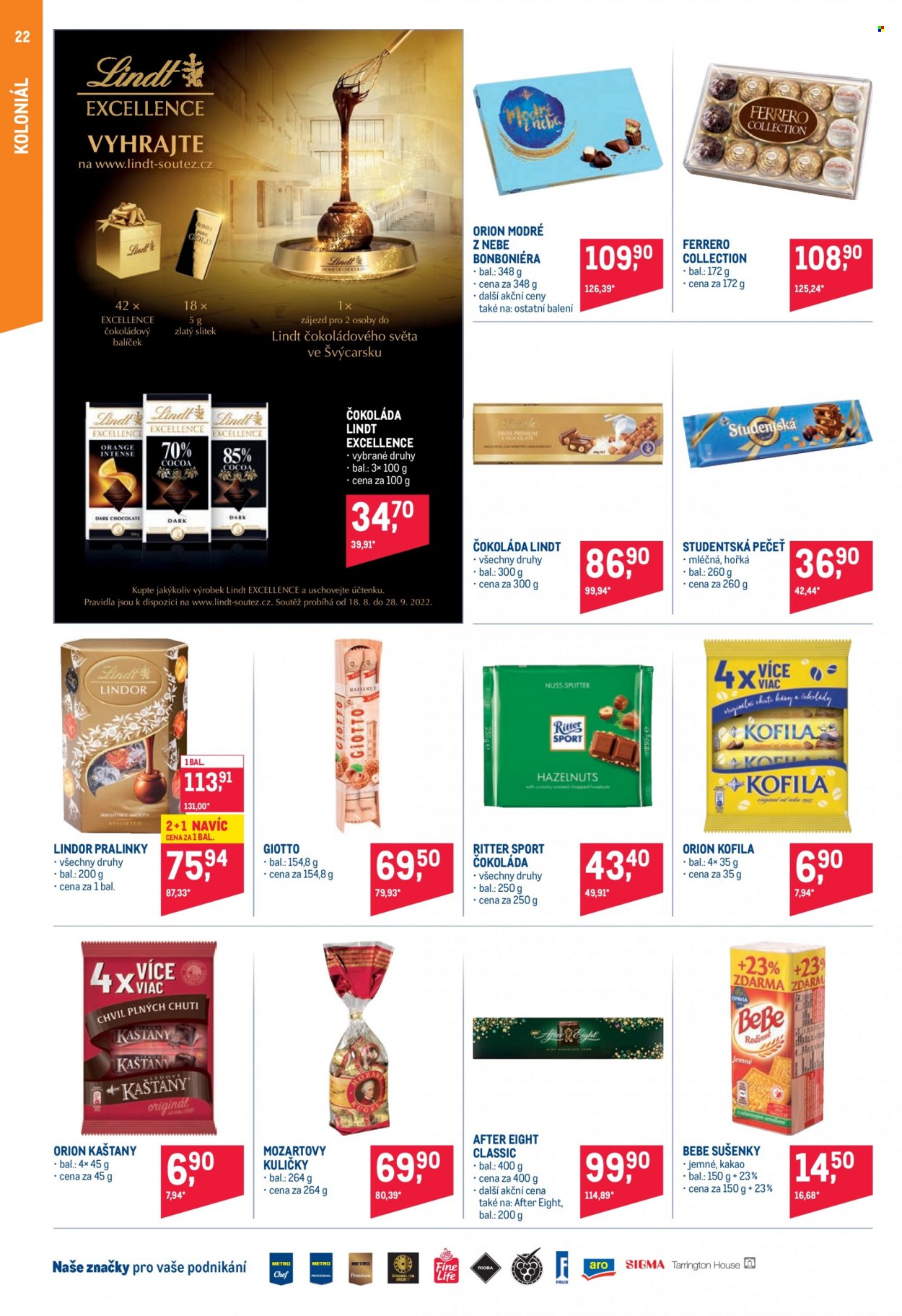 Leták MAKRO - 14.9.2022 - 27.9.2022. Strana 22