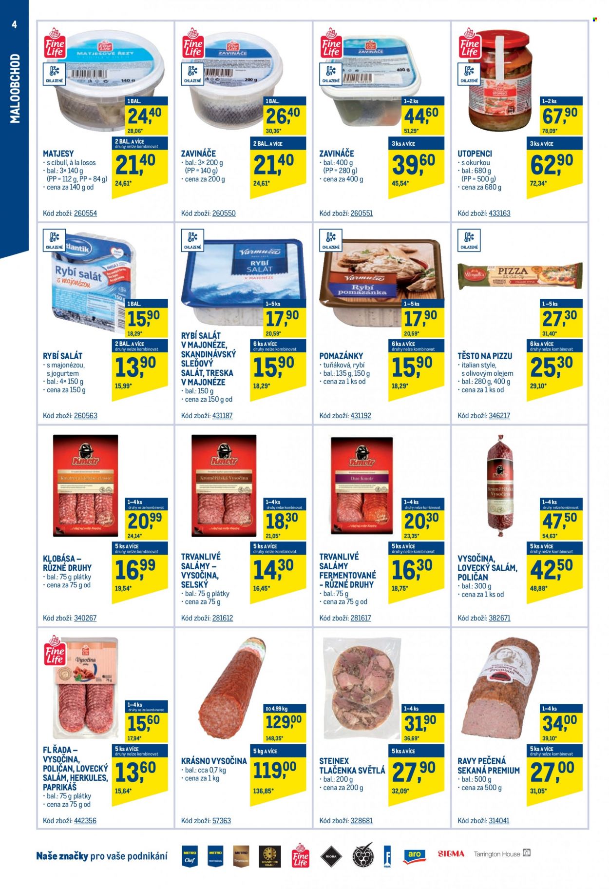 Leták MAKRO - 14.9.2022 - 22.11.2022. Strana 4
