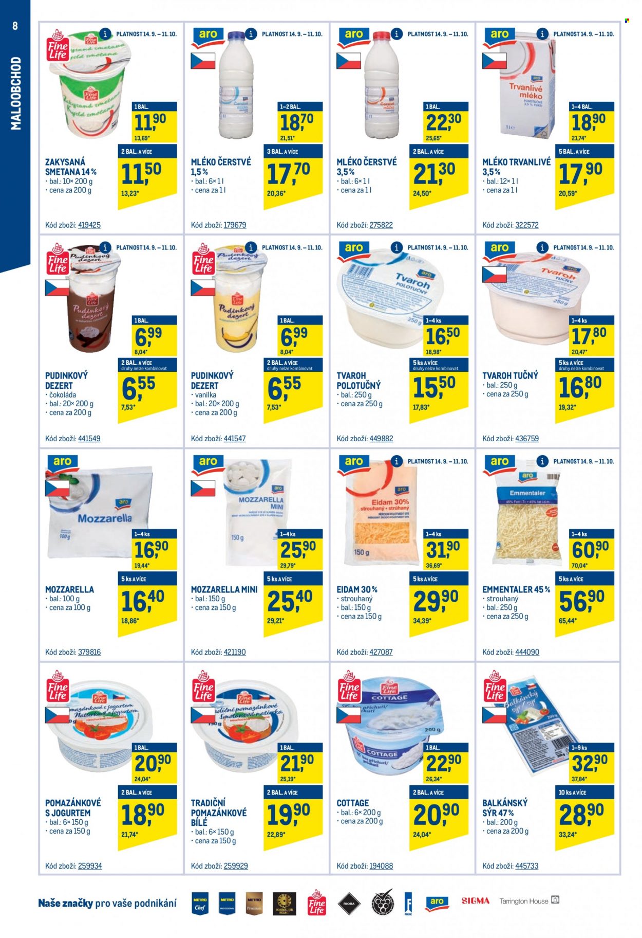 Leták MAKRO - 14.9.2022 - 22.11.2022. Strana 8