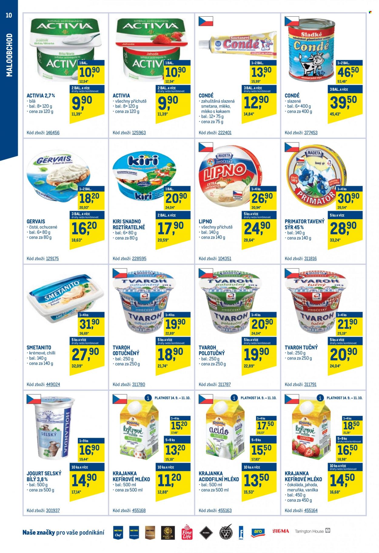 Leták MAKRO - 14.9.2022 - 22.11.2022. Strana 10