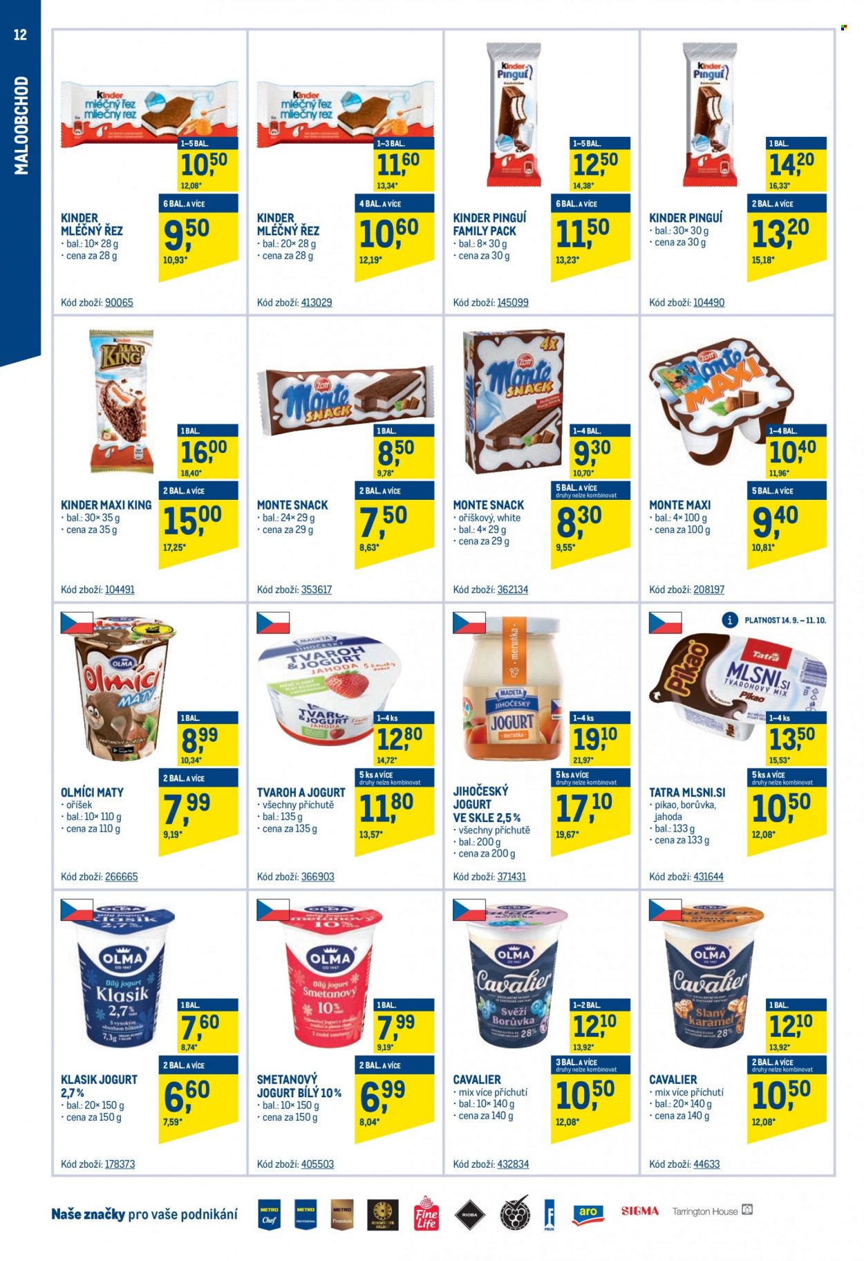 Leták MAKRO - 14.9.2022 - 22.11.2022. Strana 12