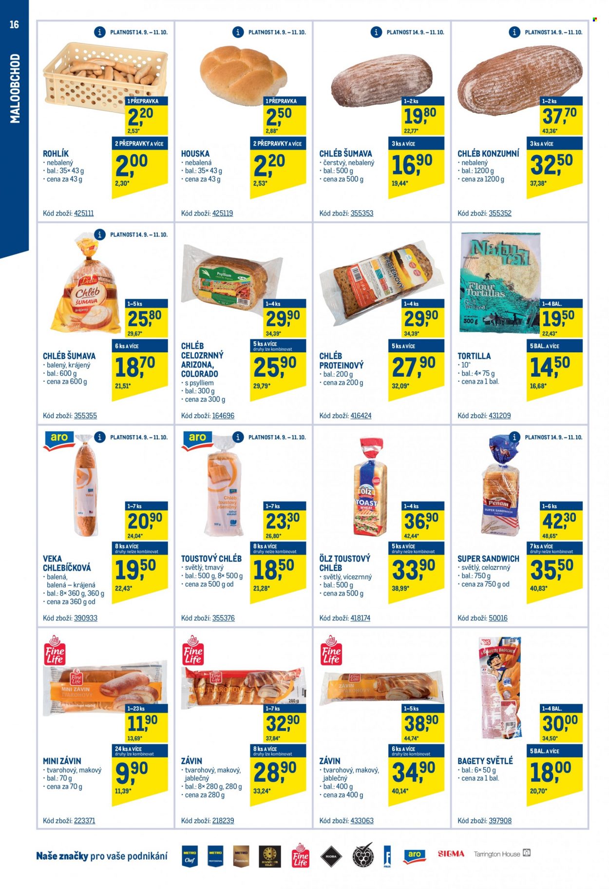 Leták MAKRO - 14.9.2022 - 22.11.2022. Strana 16