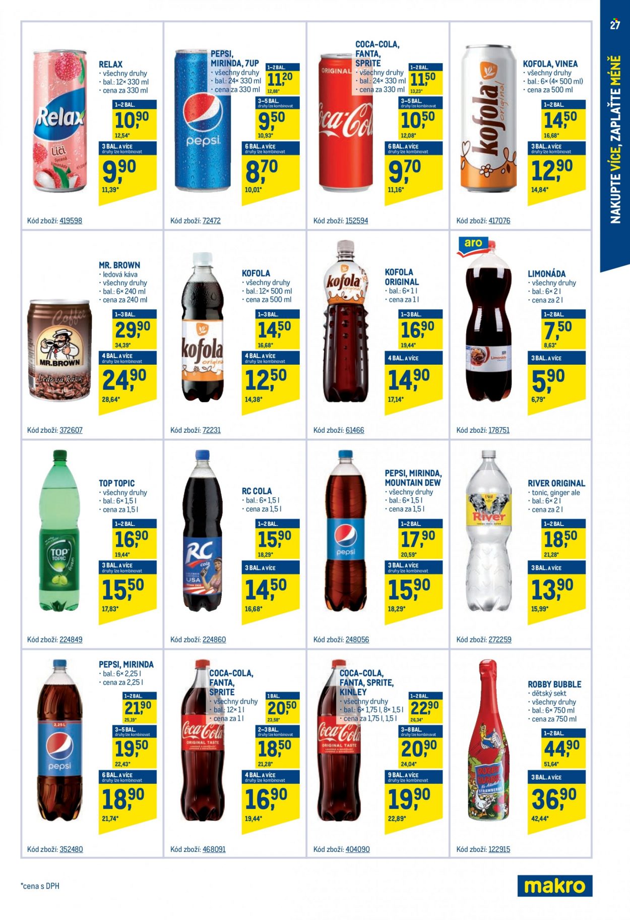 Leták MAKRO - 14.9.2022 - 22.11.2022. Strana 27