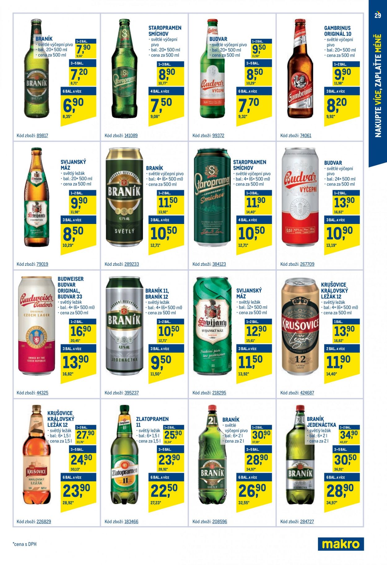 Leták MAKRO - 14.9.2022 - 22.11.2022. Strana 29