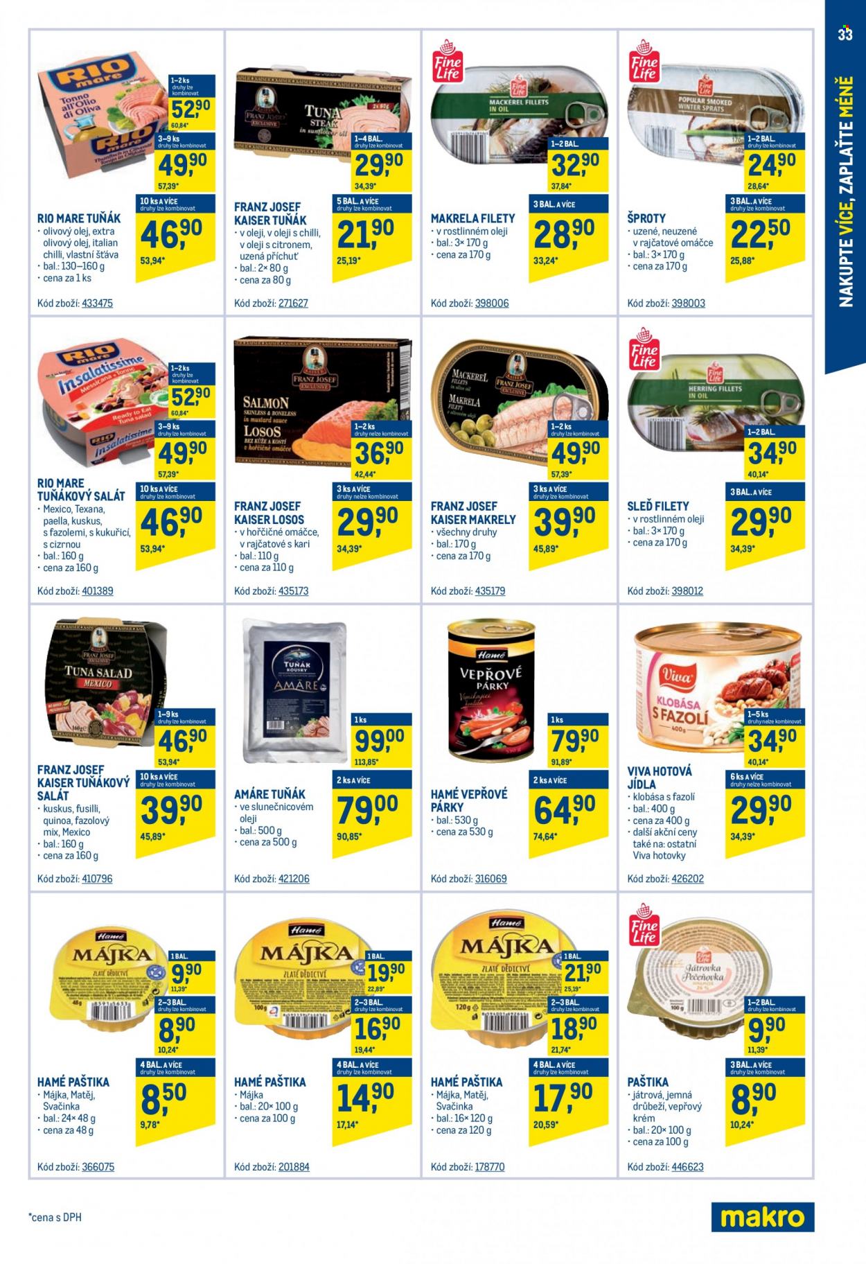 Leták MAKRO - 14.9.2022 - 22.11.2022. Strana 33