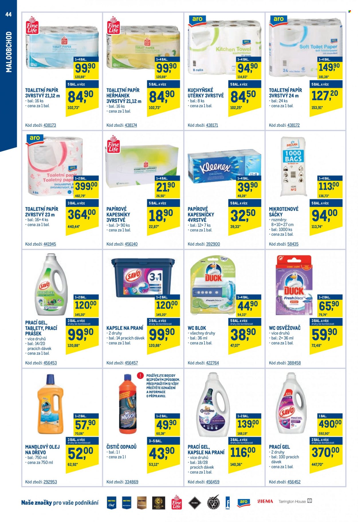 Leták MAKRO - 14.9.2022 - 22.11.2022. Strana 44