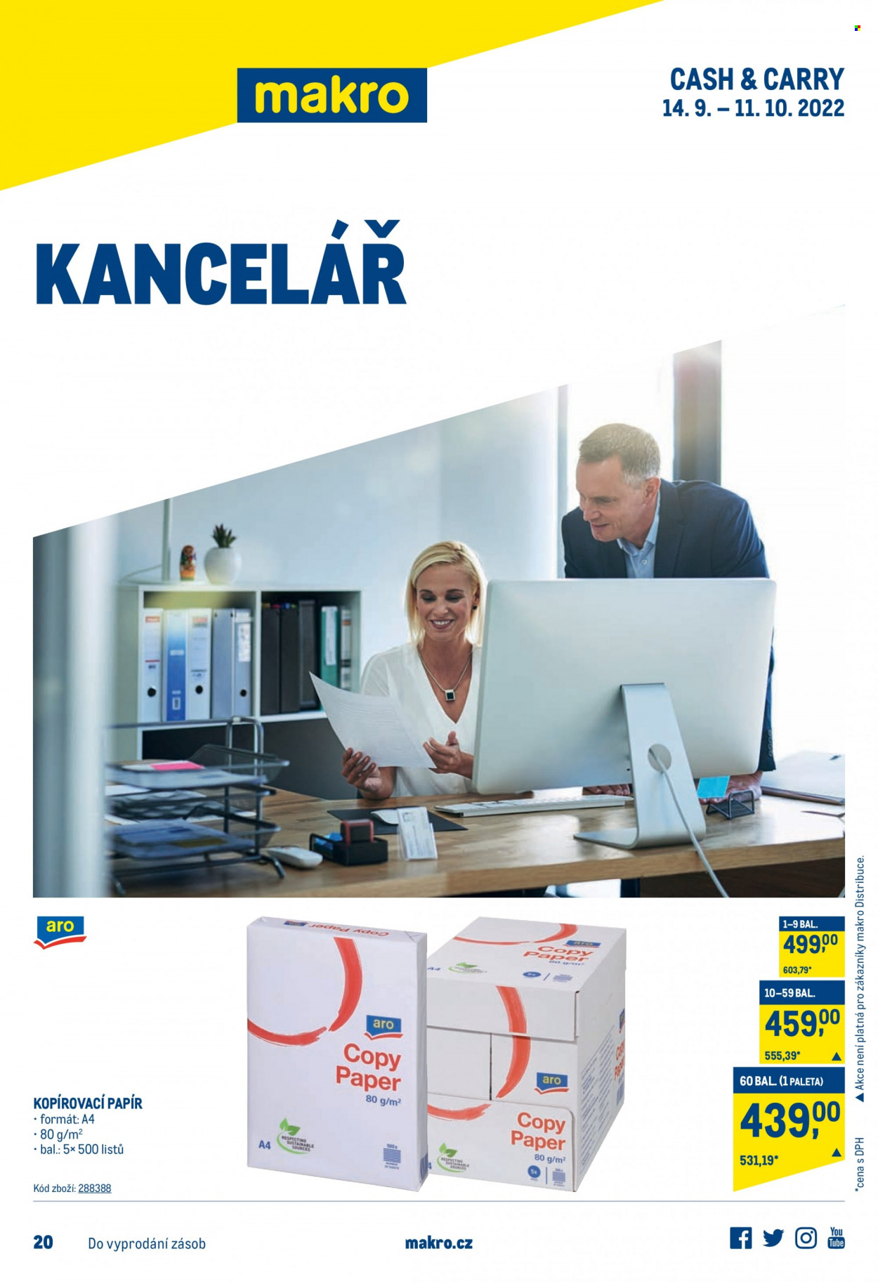 Leták MAKRO - 14.9.2022 - 11.10.2022. Strana 1